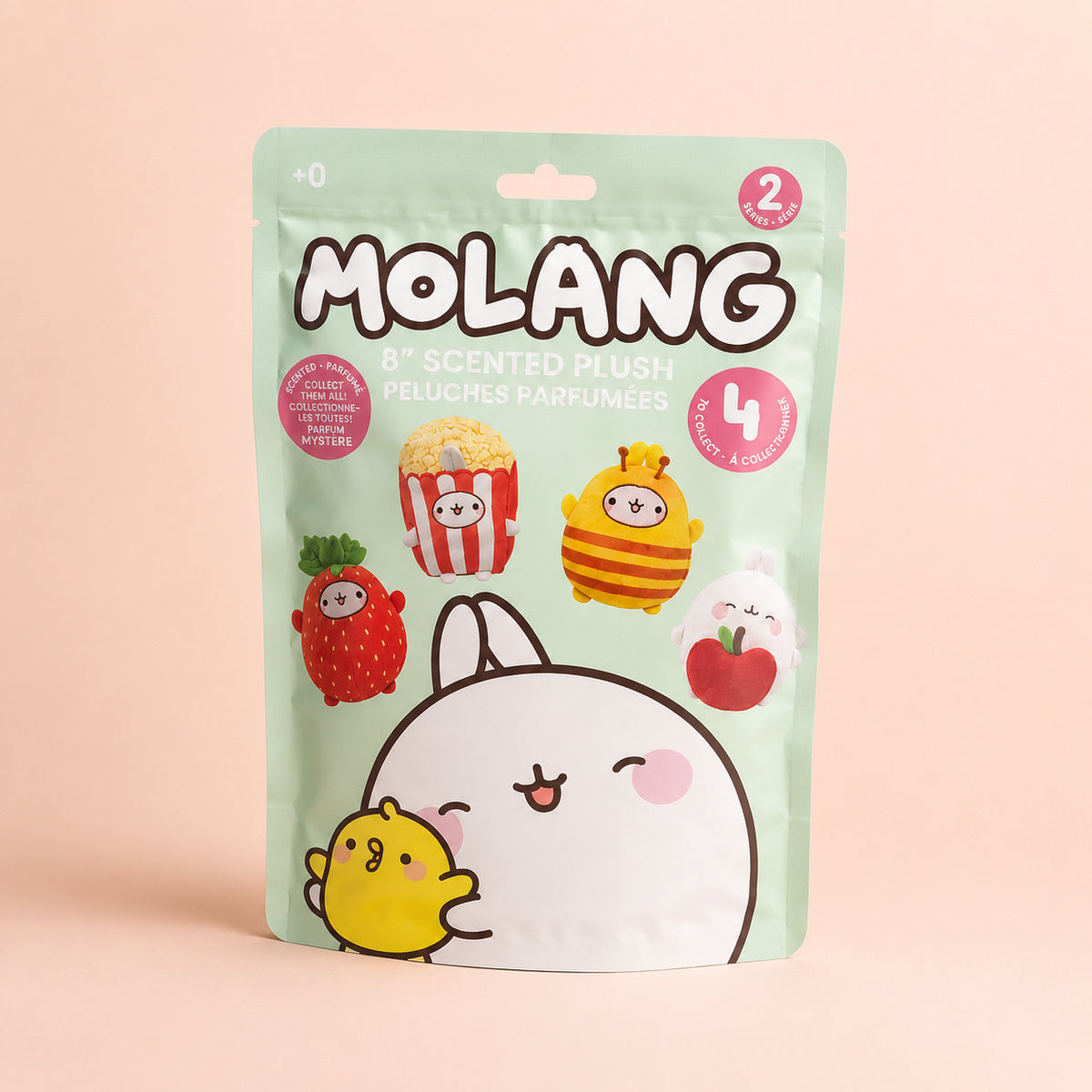 Peluche Molang surprise et parfumée